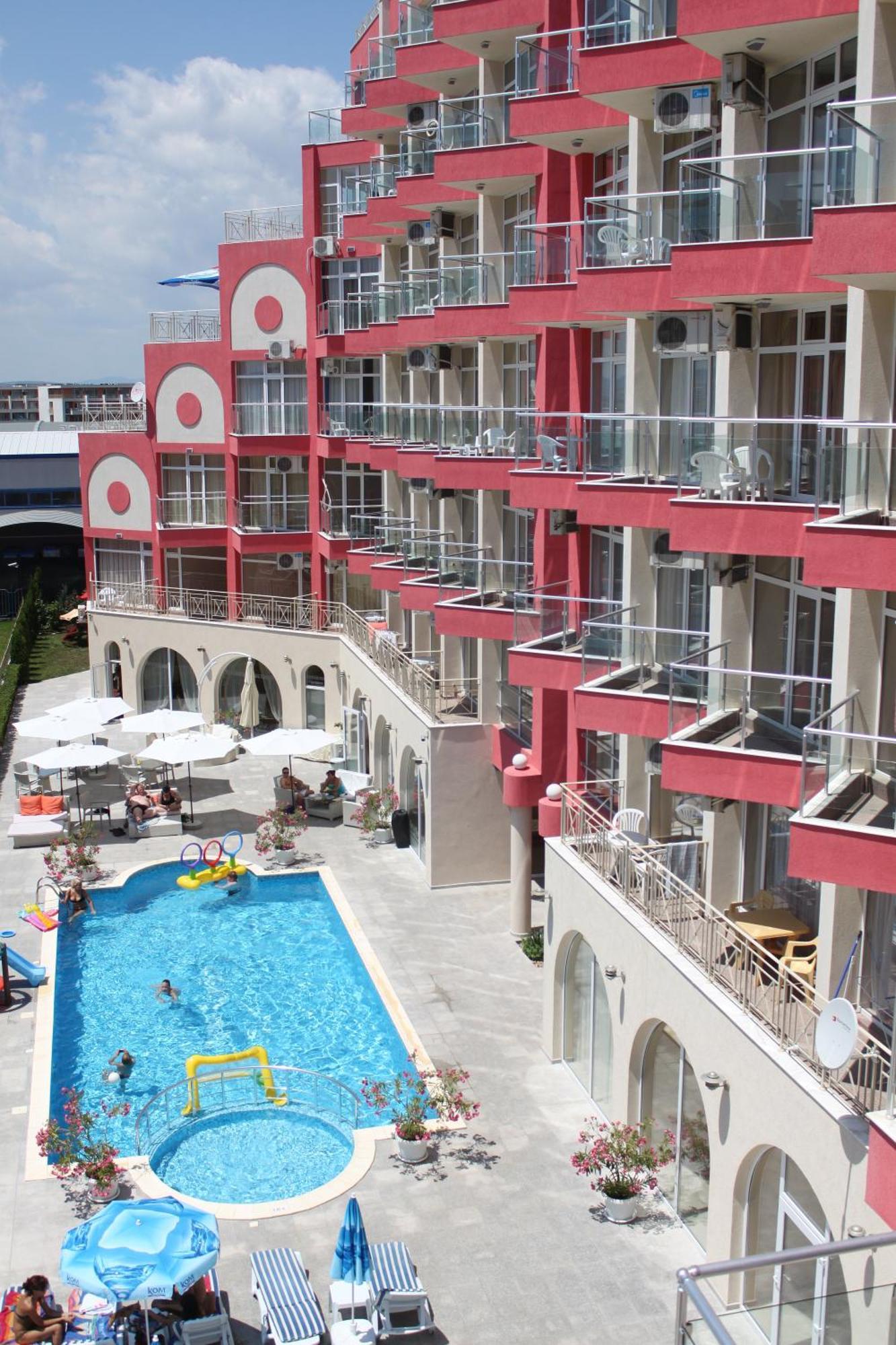 Rose Garden Omax Apartments Солнечный берег Экстерьер фото